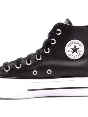 Converse Black and White Platform Chuck Taylor All Star